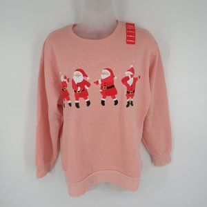 Dec. 25th Women's Pink Holiday Sweatshirt XS NWT